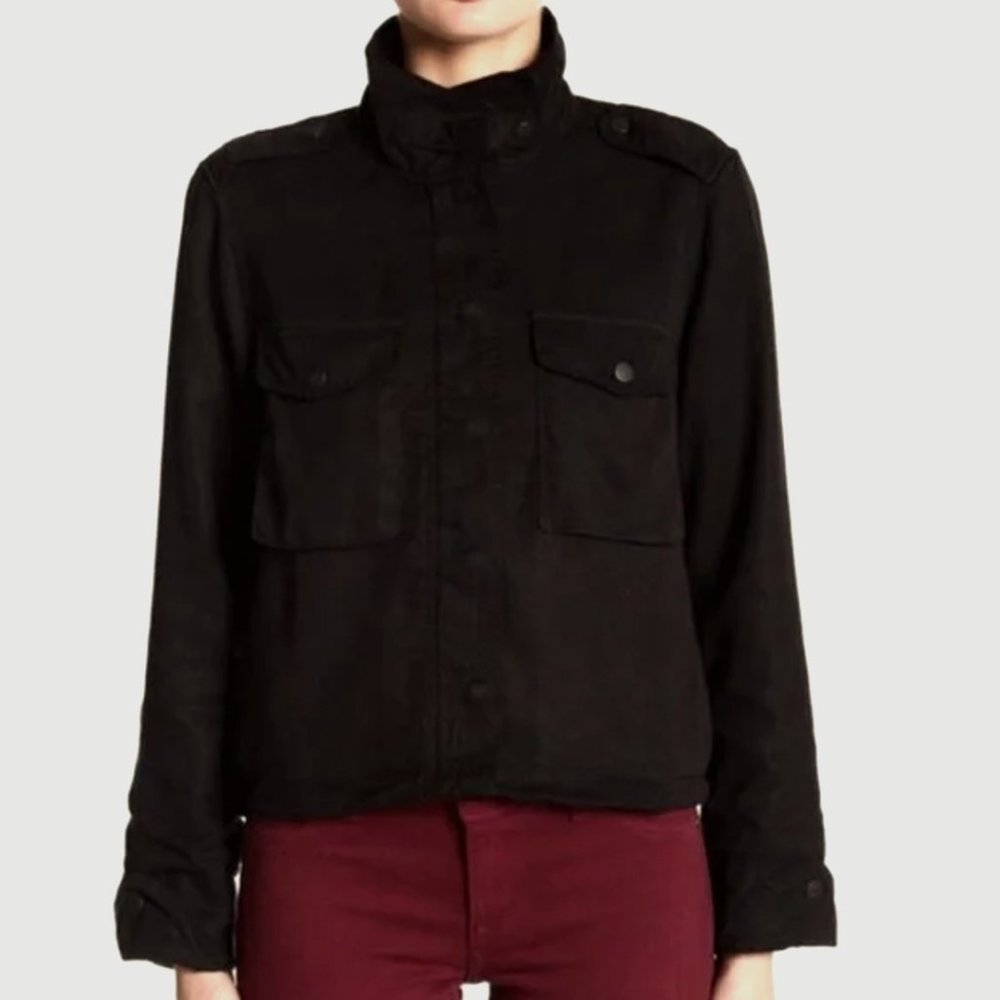 NWT Pistola Soft and Light Black Utility Jacket in size Small!